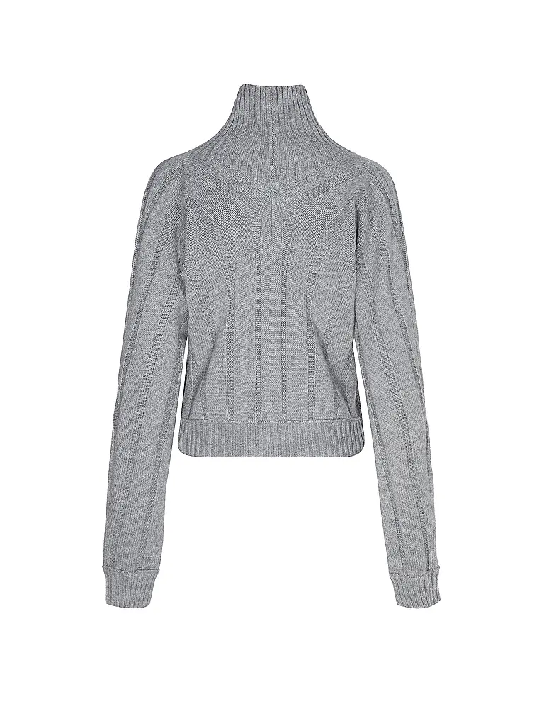 BOSS | Jersey de cuello alto FISANIARA | Gris
