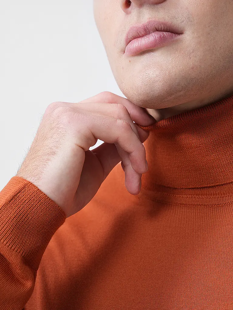 BOSS | Jersey de cuello alto Slim Fit MUSSO | 