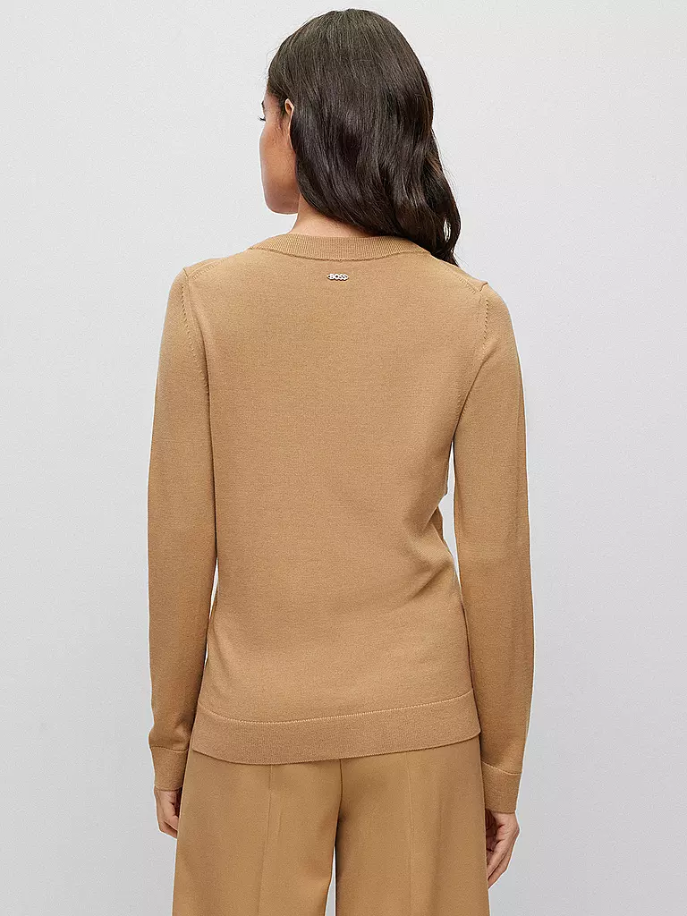 BOSS | Jersey FEGANASI | Beige