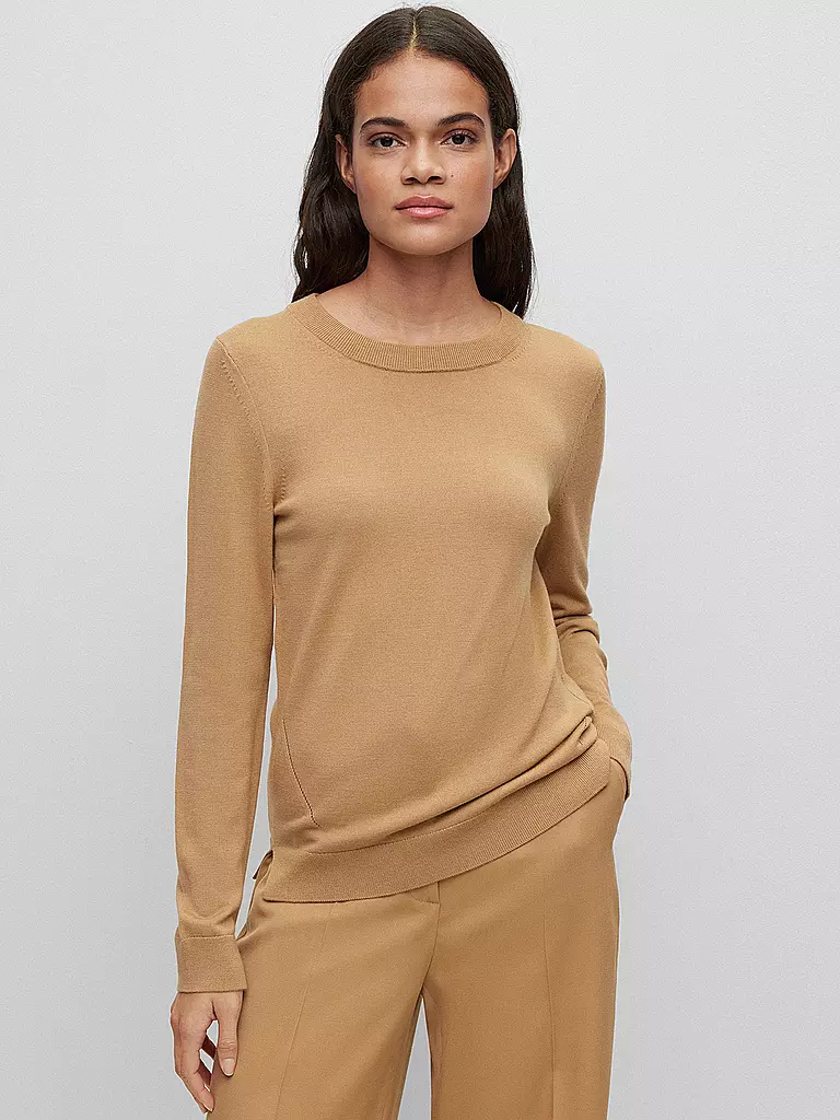 BOSS | Jersey FEGANASI | Beige