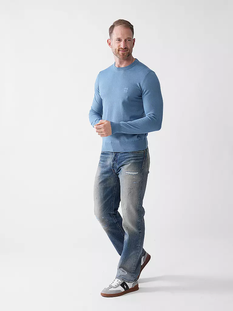 BOSS | Jersey KANOVANO | Azul claro