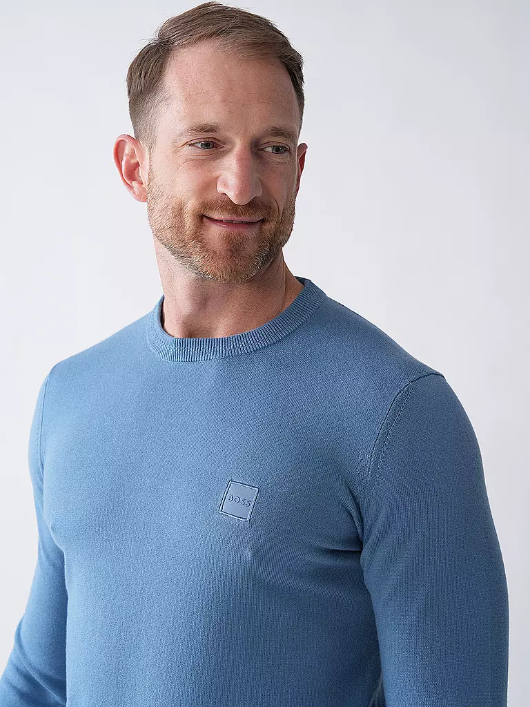 BOSS | Jersey KANOVANO | Azul claro
