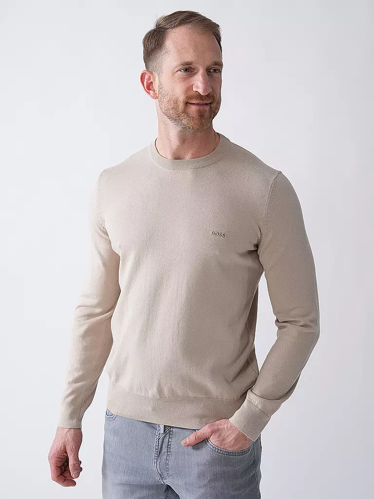 BOSS | Jersey Regular Fit PACAS-L | Beige