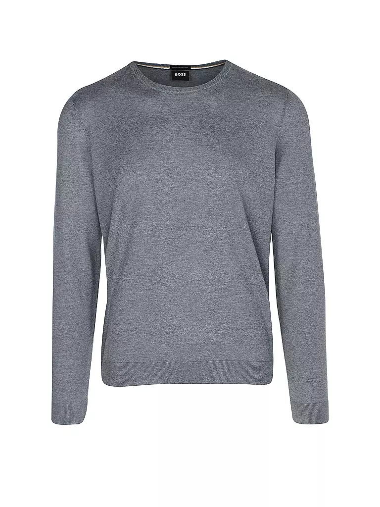 BOSS | Jersey Slim Fit LENO-P | grau