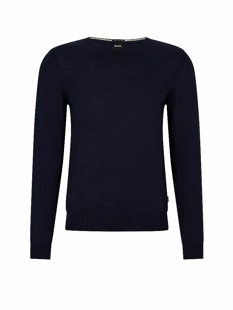 BOSS | Jersey Slim Fit LENO-P | dunkelblau