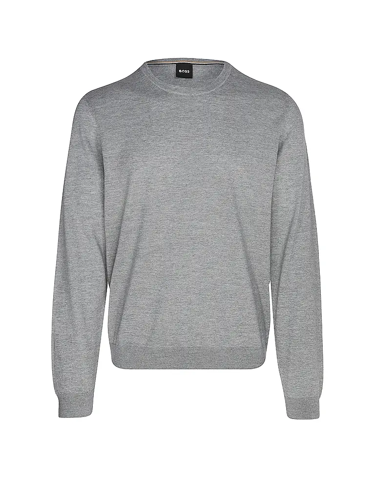 BOSS | Jersey Slim Fit LENO-P | hellgrau