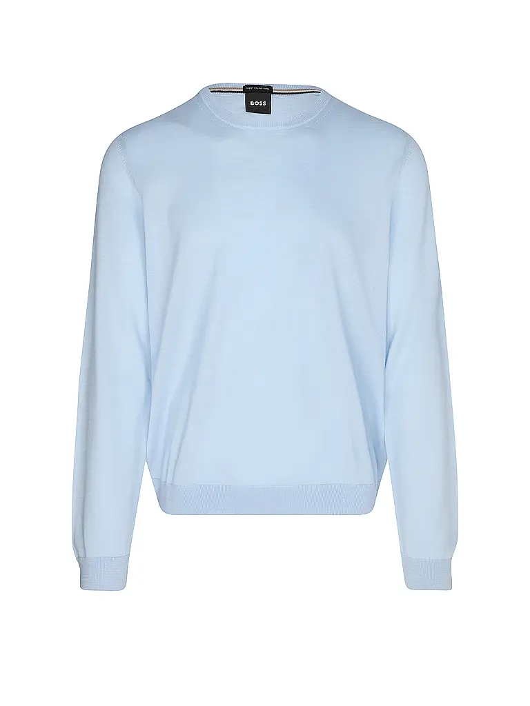 BOSS | Jersey Slim Fit LENO-P | hellblau