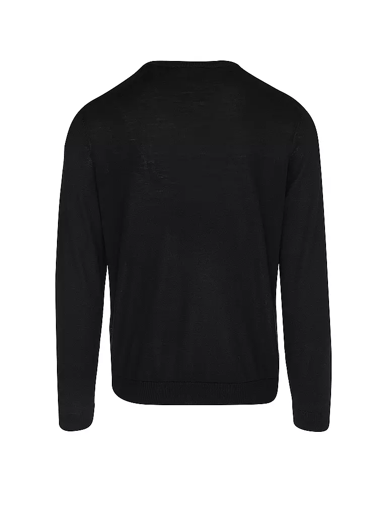 BOSS | Jersey Slim Fit LENO-P | schwarz