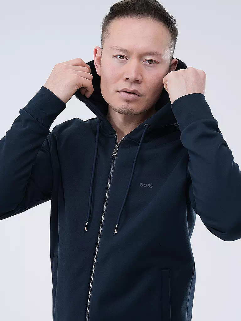 BOSS | Kapuzensweatjacke SEEGER | Azul