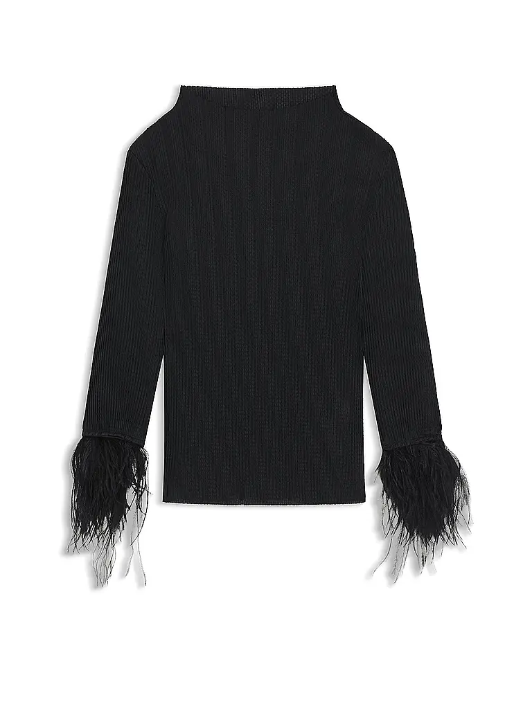 BOSS | Langarmshirt EFEDERA | Negro