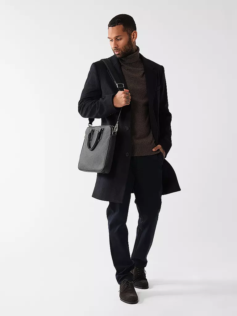 BOSS | Ledertasche - Aktentasche NEW CROSSTOWN  | Negro