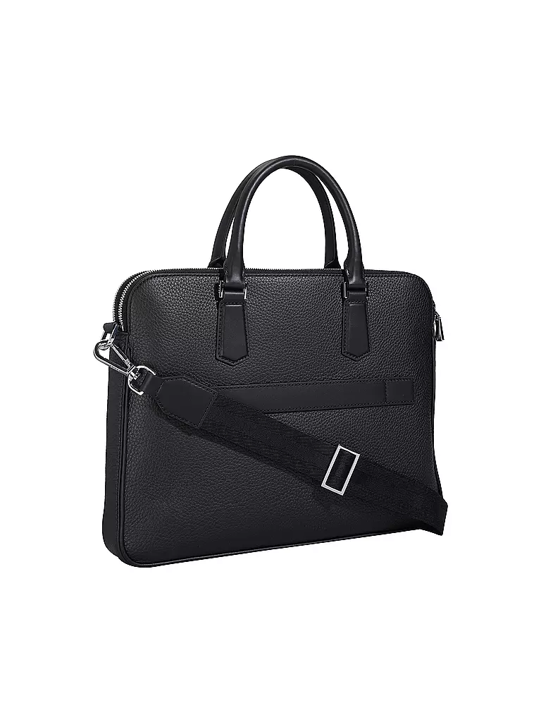 BOSS | Ledertasche - Aktentasche NEW CROSSTOWN  | Negro