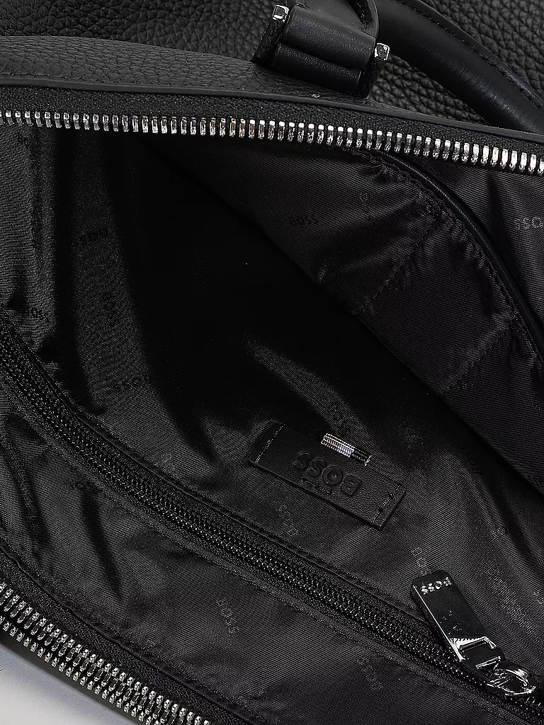 BOSS | Ledertasche - Aktentasche NEW CROSSTOWN  | Negro