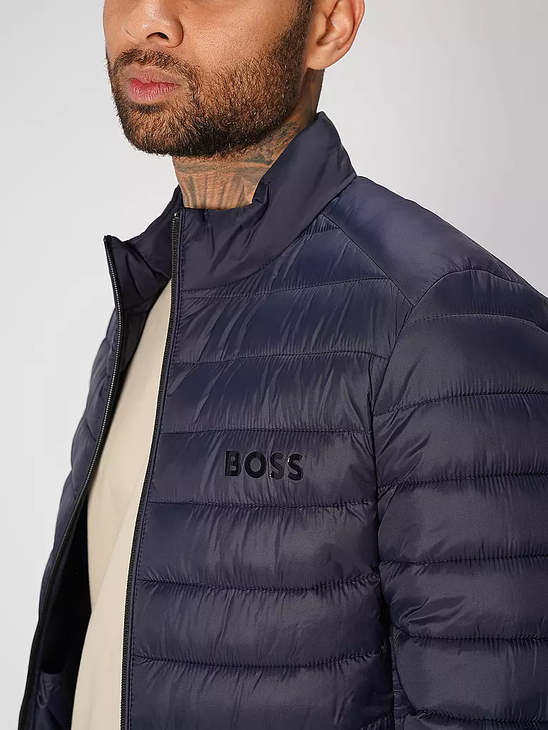 BOSS | Leichtsteppjacke CALANSOS | Azul oscuro