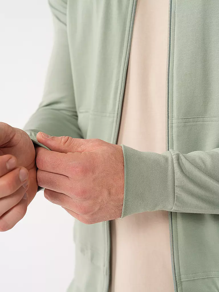 BOSS | Loungewear Jacke | Verde claro