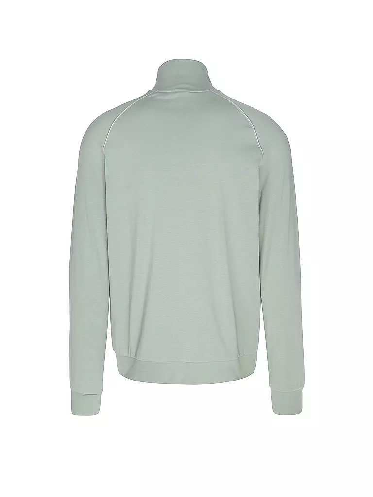 BOSS | Loungewear Jacke | Verde claro
