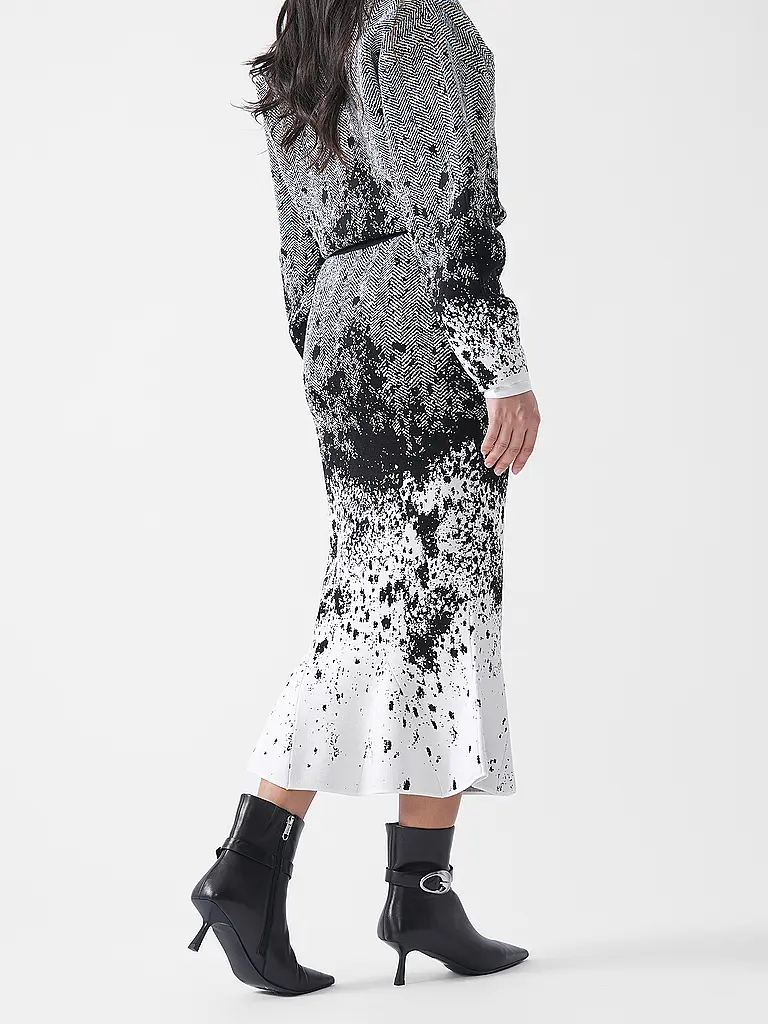 BOSS | Midi falda FUGLIANA | Gris