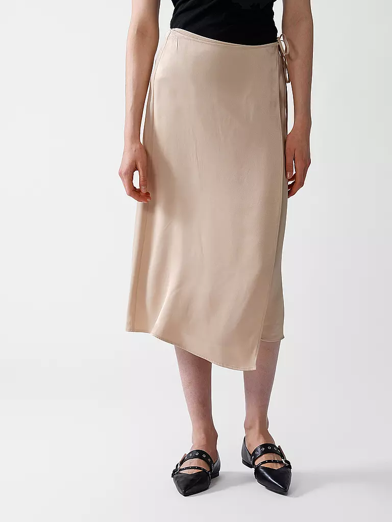 BOSS | Midi falda VAMARNI | Beige
