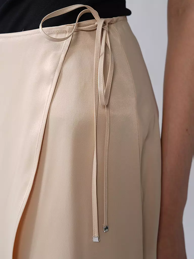 BOSS | Midi falda VAMARNI | Beige