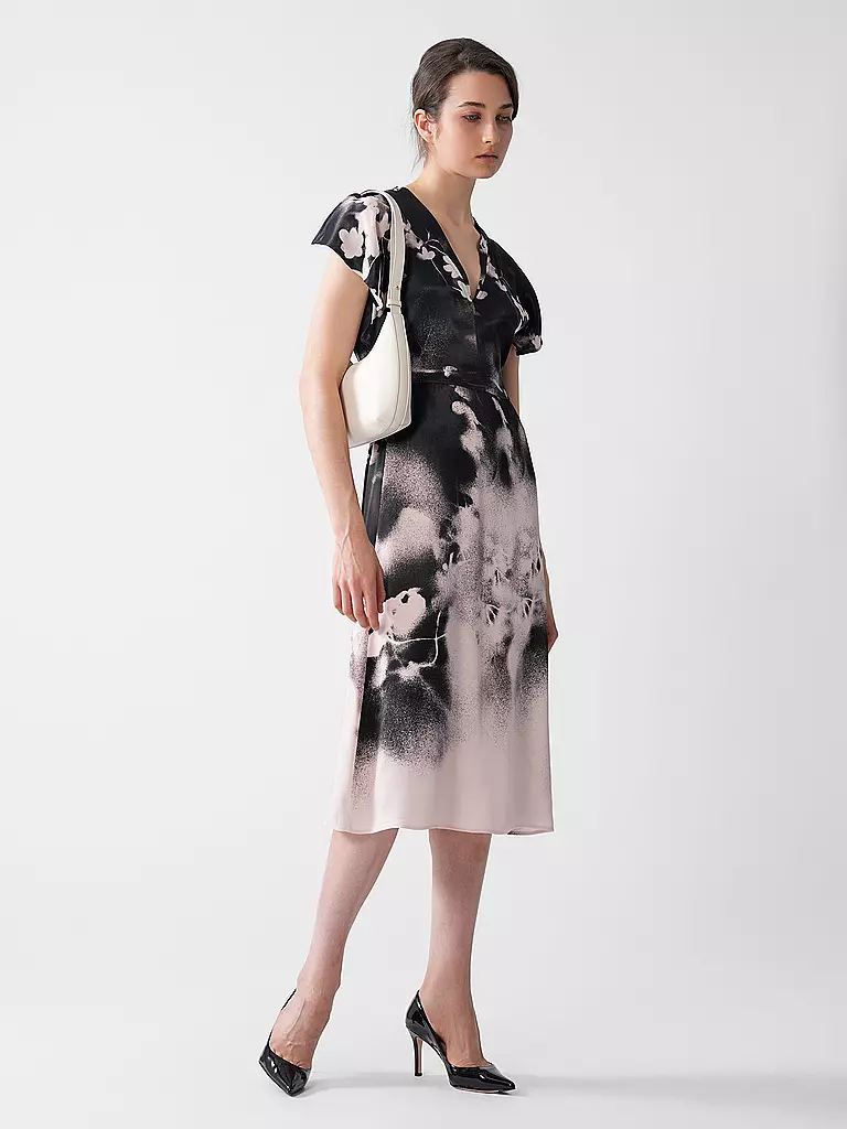 BOSS | Midikleid DIESHANA | Azul oscuro
