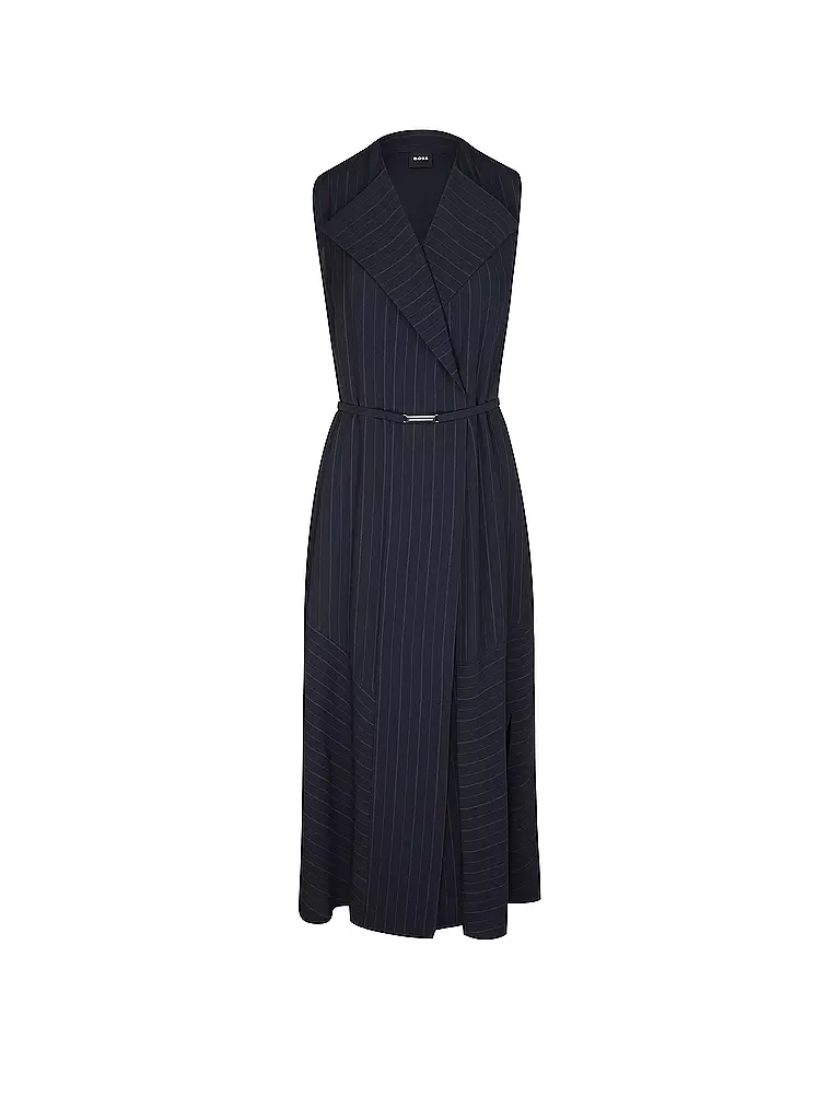 BOSS | Midikleid DIMOSA | Azul oscuro