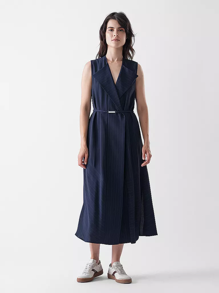 BOSS | Midikleid DIMOSA | Azul oscuro