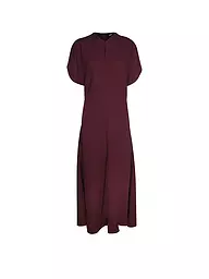BOSS | Midikleid | Rojo oscuro