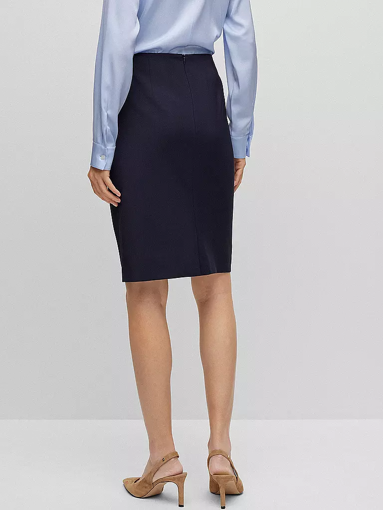 BOSS | Minifalda Slim Fit VILEAH | Azul oscuro