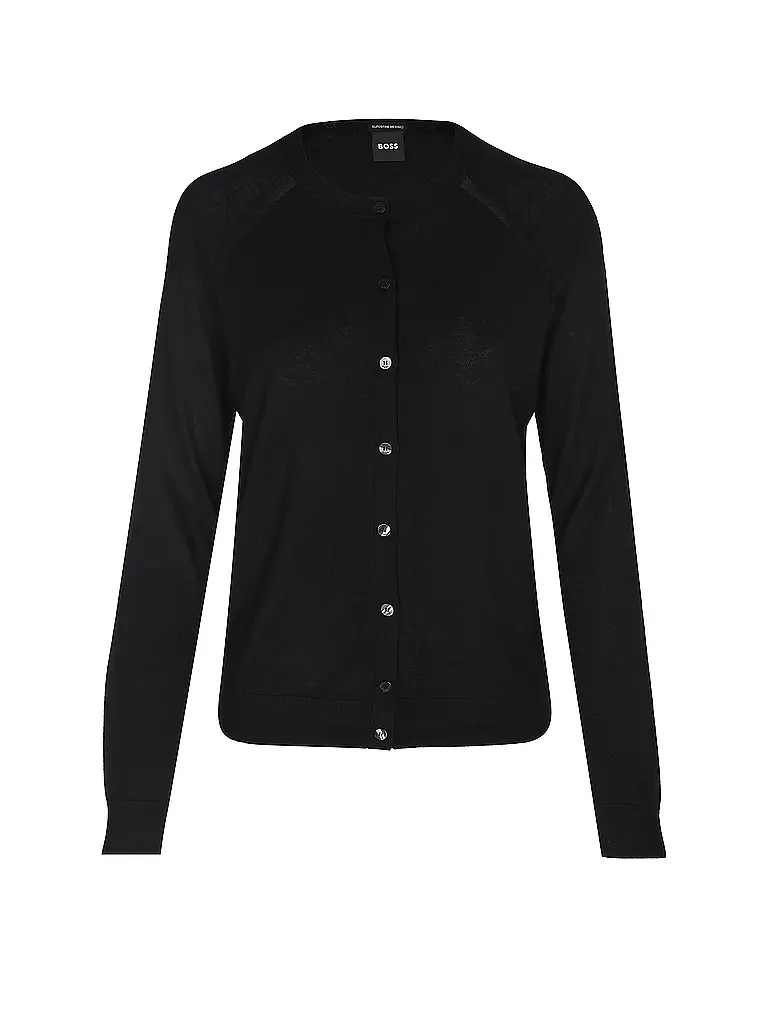 BOSS | Nombre del producto: Cárdigan FONAMI | Negro
