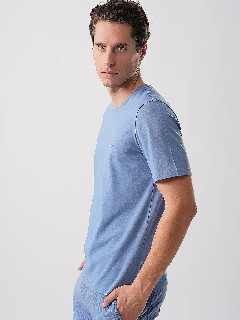 BOSS | Nombre del producto: Camiseta Loungewear | Azul