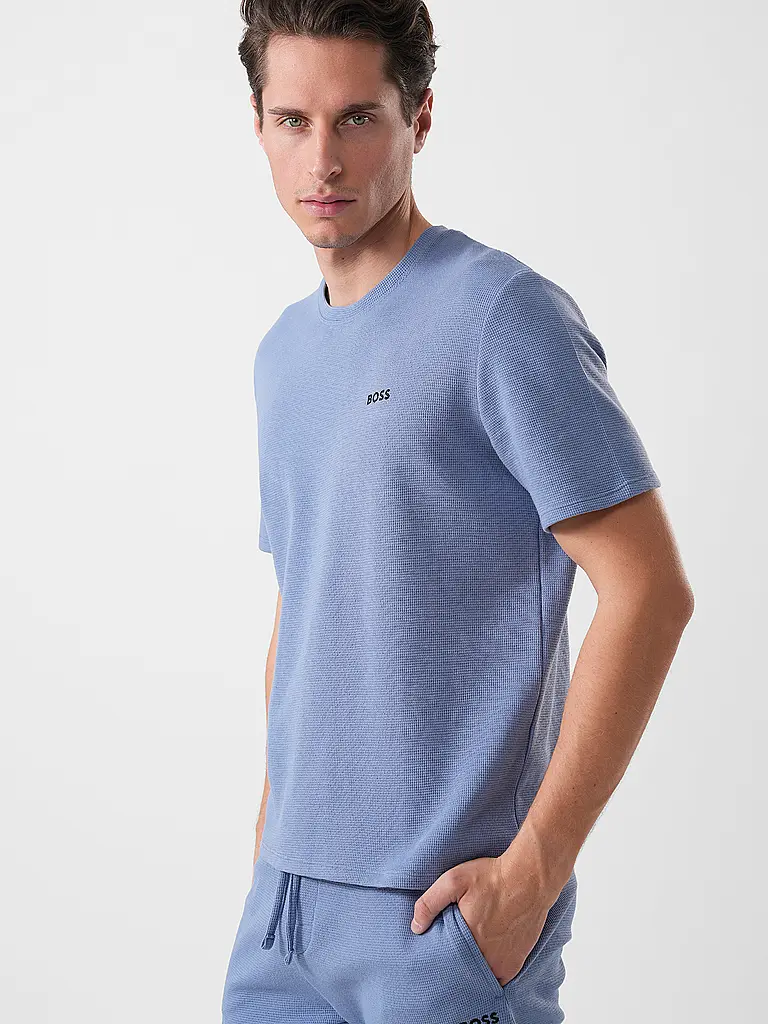 BOSS | Nombre del producto: Camiseta Loungewear | Azul