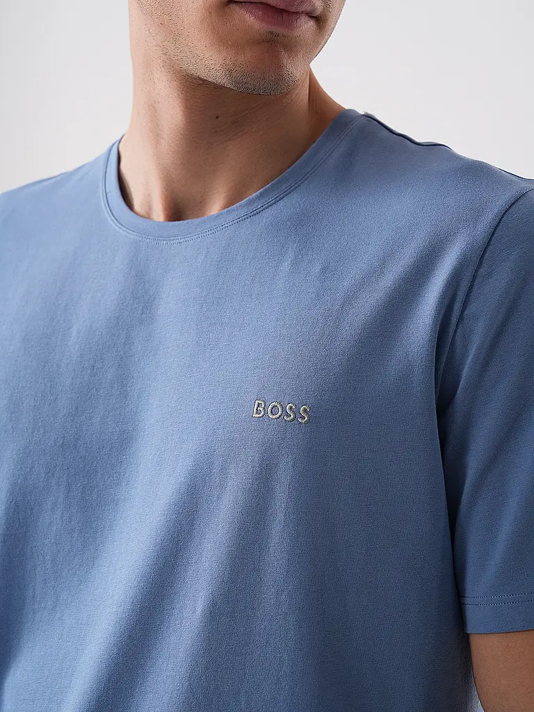 BOSS | Nombre del producto: Camiseta Loungewear | Azul