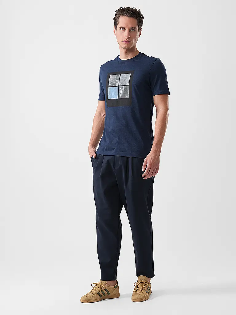 BOSS | Nombre del producto: Camiseta TE_COVER | Azul