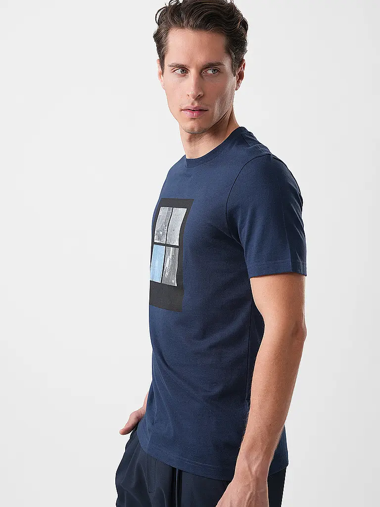 BOSS | Nombre del producto: Camiseta TE_COVER | Azul