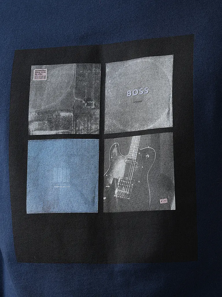 BOSS | Nombre del producto: Camiseta TE_COVER | Azul