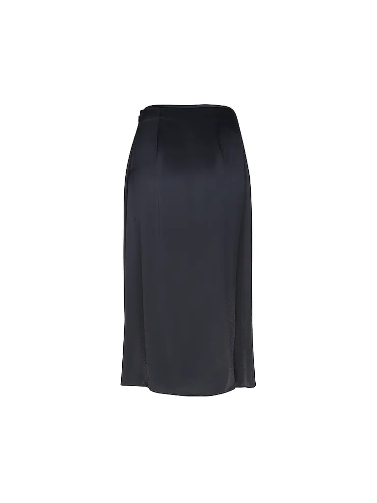 BOSS | Nombre del producto: Falda midi VEMUTH
Marca: BOSS
Color: azul oscuro
Categorías: Moda, Mujer

Material: Viscosa
Diseño: Liso
Estilo: Smart Business
Detalles: Diseño cruzado | Azul oscuro