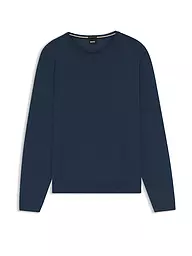 BOSS | Nombre del producto: Pullover Slim Fit LENO-P
Marca: BOSS
Color: azul
Categorías: Moda, Hombre

Largo de manga: Manga larga
Escote: Cuello redondo
Material: Punto, Lana virgen
Diseño: Liso
Corte (Prenda superior): Slim
Estilo: Smart Business | Azul