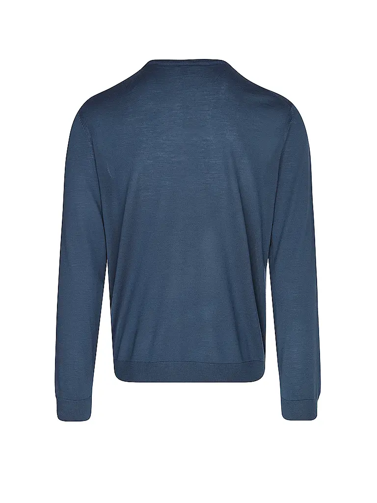 BOSS | Nombre del producto: Pullover Slim Fit LENO-P
Marca: BOSS
Color: azul
Categorías: Moda, Hombre

Largo de manga: Manga larga
Escote: Cuello redondo
Material: Punto, Lana virgen
Diseño: Liso
Corte (Prenda superior): Slim
Estilo: Smart Business | Azul