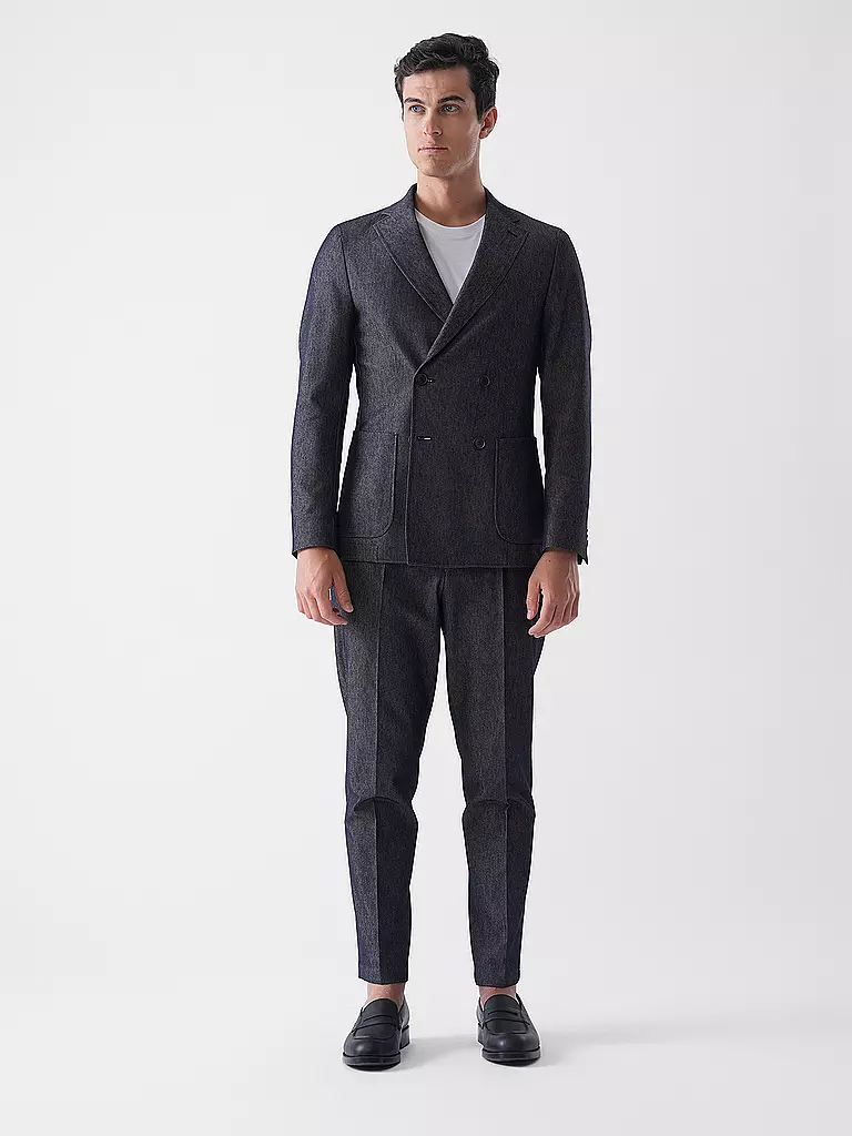 BOSS | Pantalón C-PERIN-PL-253 | Azul oscuro