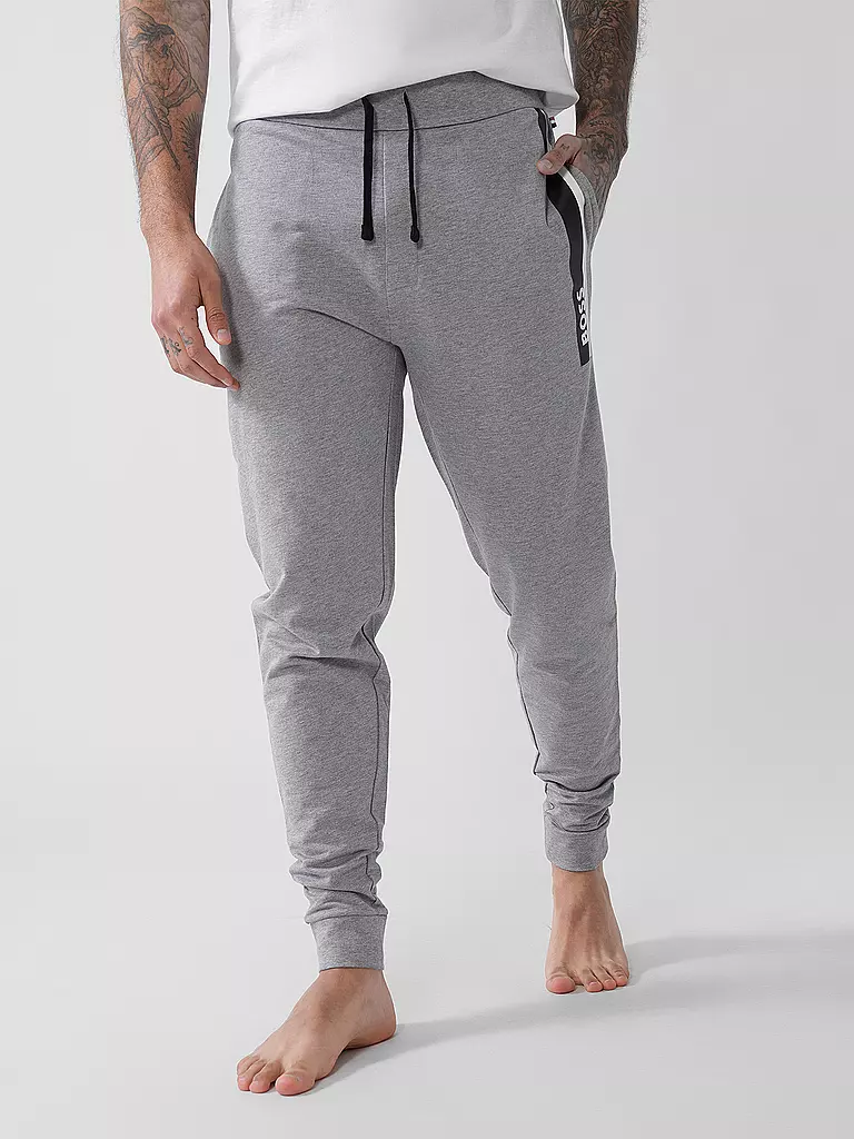 BOSS | Pantalón de estar por casa | Gris claro