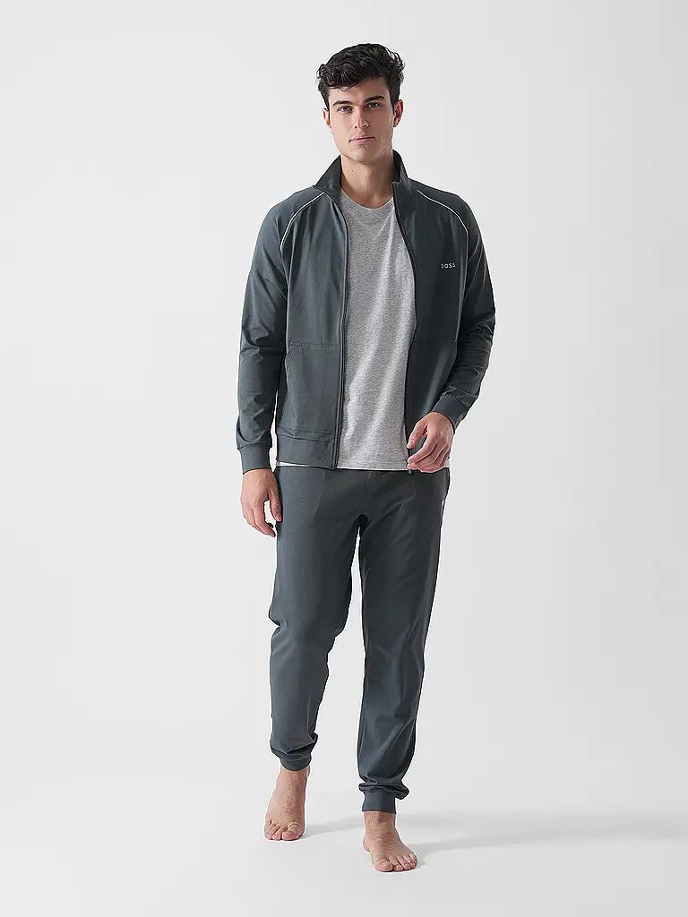 BOSS | Pantalón de estar por casa | Verde oscuro