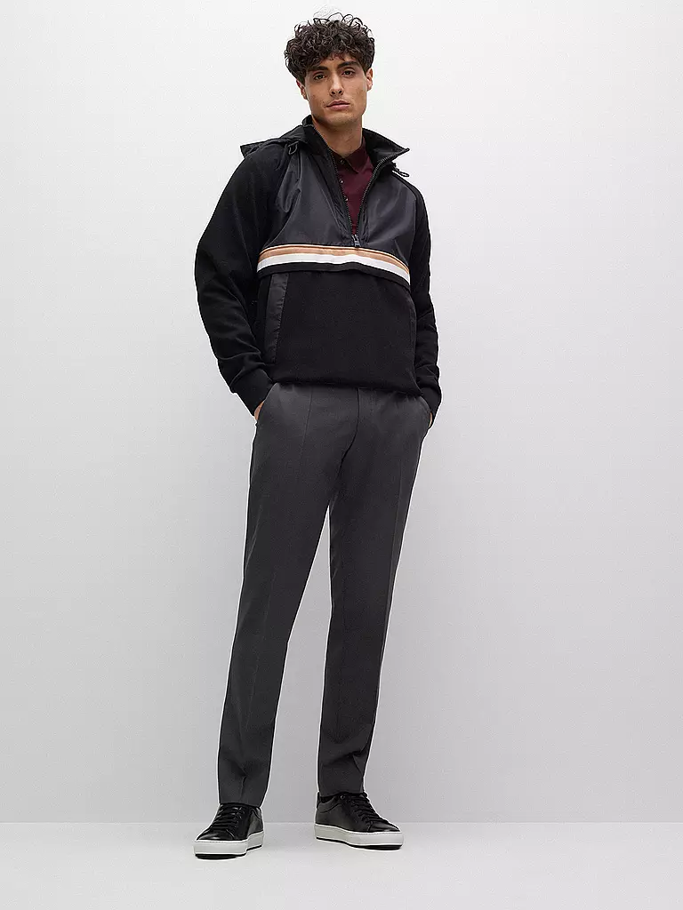 BOSS | Pantalón de traje Slim Fit GENUIUS | Negro