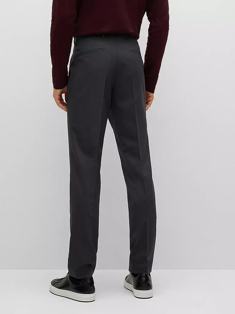 BOSS | Pantalón de traje Slim Fit GENUIUS | Negro