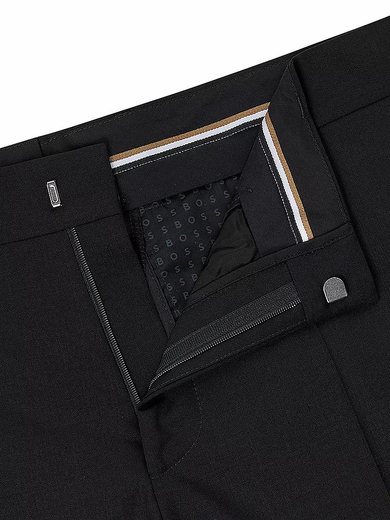 BOSS | Pantalón de traje Slim Fit GENUIUS | Negro