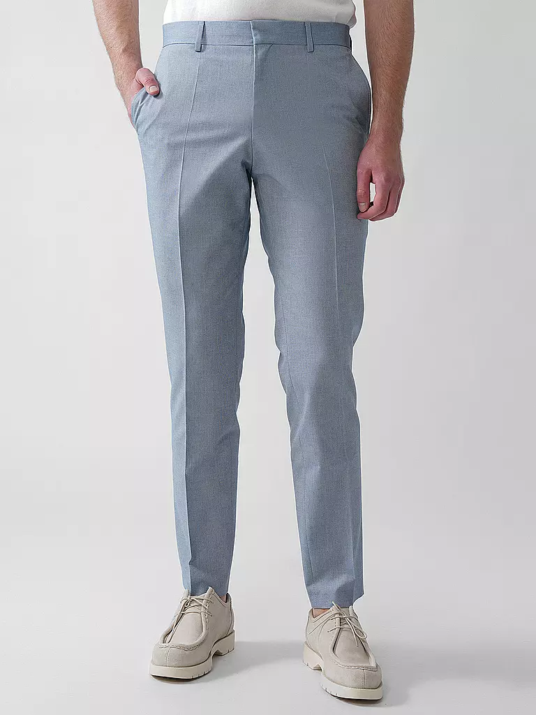 BOSS | Pantalón de traje Slim Fit H-GENIUS | Azul claro