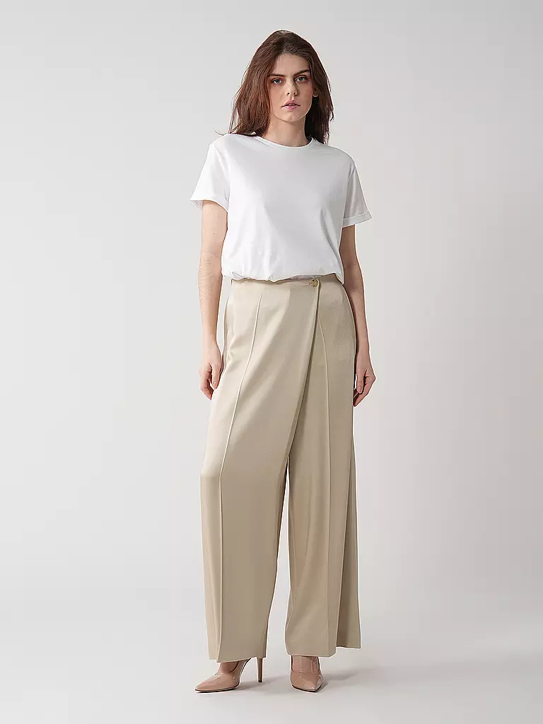 BOSS | Pantalón TESELA de corte regular | Beige