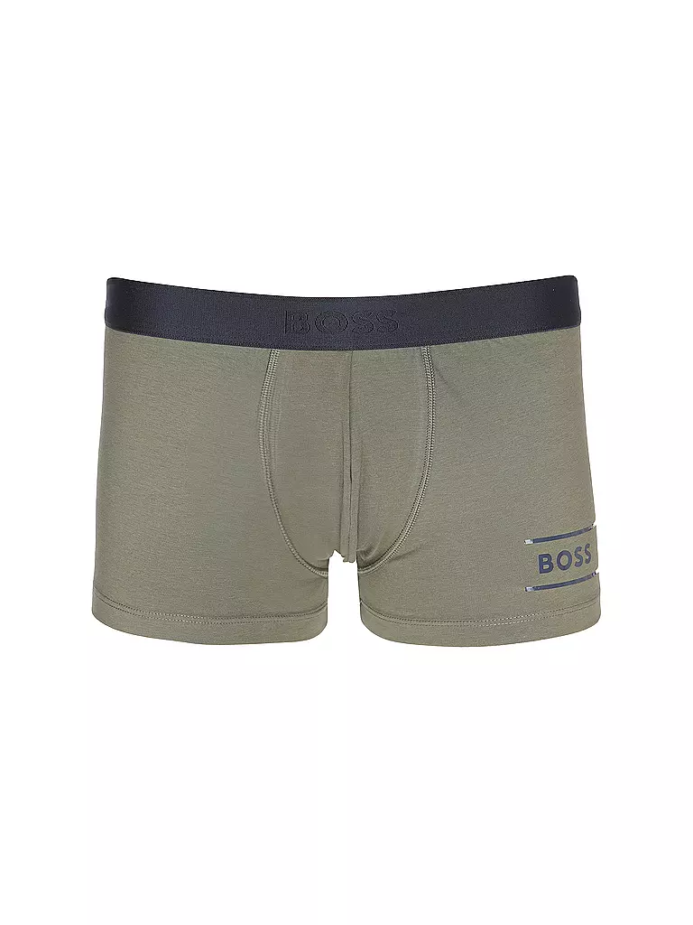 BOSS | Pantalones abiertos verdes | Verde oscuro