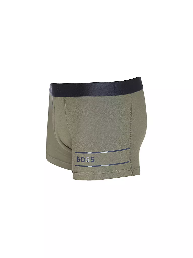 BOSS | Pantalones abiertos verdes | Verde oscuro