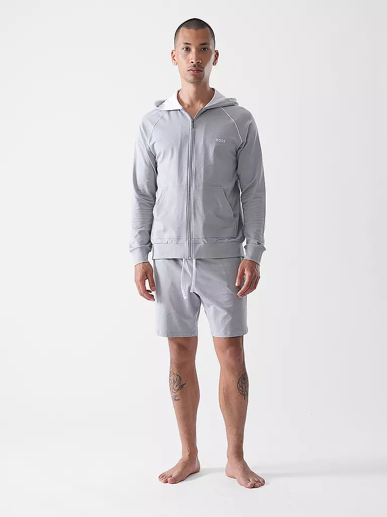 BOSS | Pantalones cortos de estar en casa | Gris claro