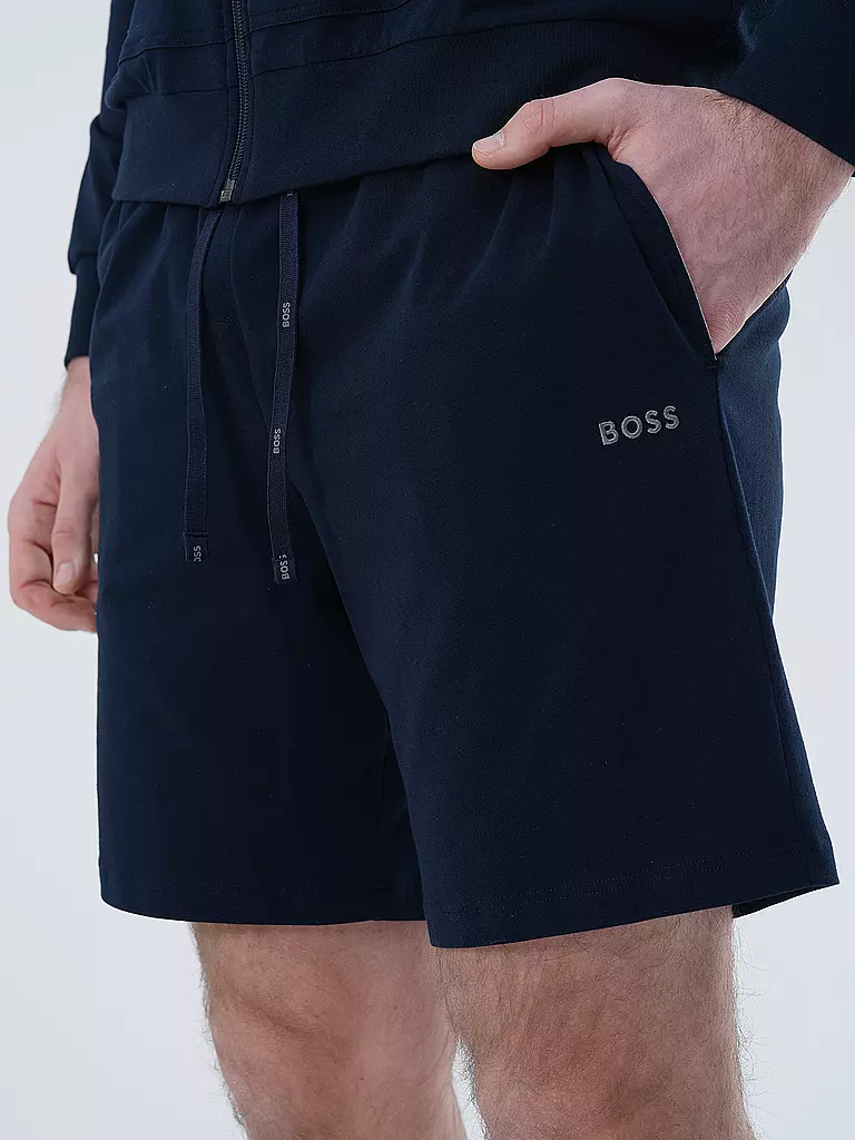BOSS | Pantalones cortos Loungewear | Azul oscuro